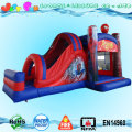 2016 new spiderman bounce house with slide ,used commercial bounce house for sale
